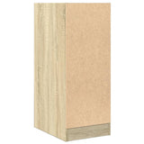 Apothecary Cabinet Sonoma Oak 30x41x77.5 cm Engineered Wood - Rear View