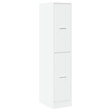 Apothecary Cabinet White 30x41x144.5 cm Engineered Wood - Top-Down View