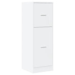 Apothecary Cabinet White 40x41x118 cm Engineered Wood