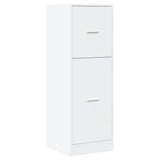 Apothecary Cabinet White 40x41x118 cm Engineered Wood - Top-Down View
