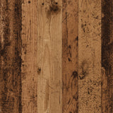 Narrow Storage Trolley Old Wood 48x13x68 cm Engineered Wood