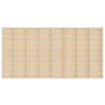 Wooden Collector's Display Case 80 Compartments 80x4.5x40.5 cm
