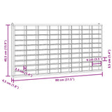 Wooden Collector's Display Case with 80 Compartments 80x4.5x40.5cm - Extra Image