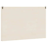 Wooden Collector's Display Case with 60 Compartments 60x4.5x40.5cm - Rear View