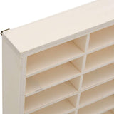 Wooden Collector's Display Case with 60 Compartments 60x4.5x40.5cm