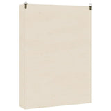 Wooden Collector's Display Case with 6 Shelves 40x8,5x55cm