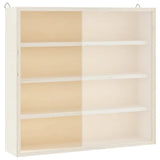 Wooden Collector's Display Case with Doors 40x8,5x37cm