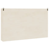 Wooden Collector's Display Case with Doors 60x8.5x37cm