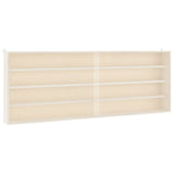 Wooden Collector's Display Case with Doors 100x8,5x37cm