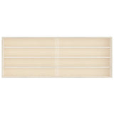 Wooden Collector's Display Case with Doors 100x8,5x37cm - 45-Degree Angle