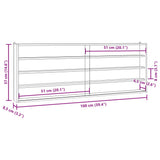 Wooden Collector's Display Case with Doors 100x8,5x37cm - Extra Image