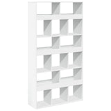 Bookcase White 100x33x187,5 cm Engineered Wood