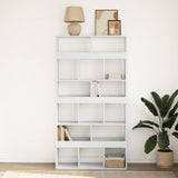 Bookcase White 100x33x187,5 cm Engineered Wood