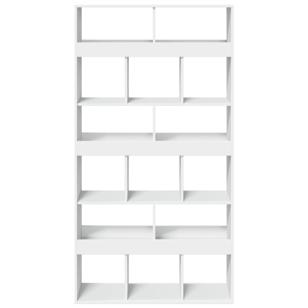 Bookcase White 100x33x187,5 cm Engineered Wood