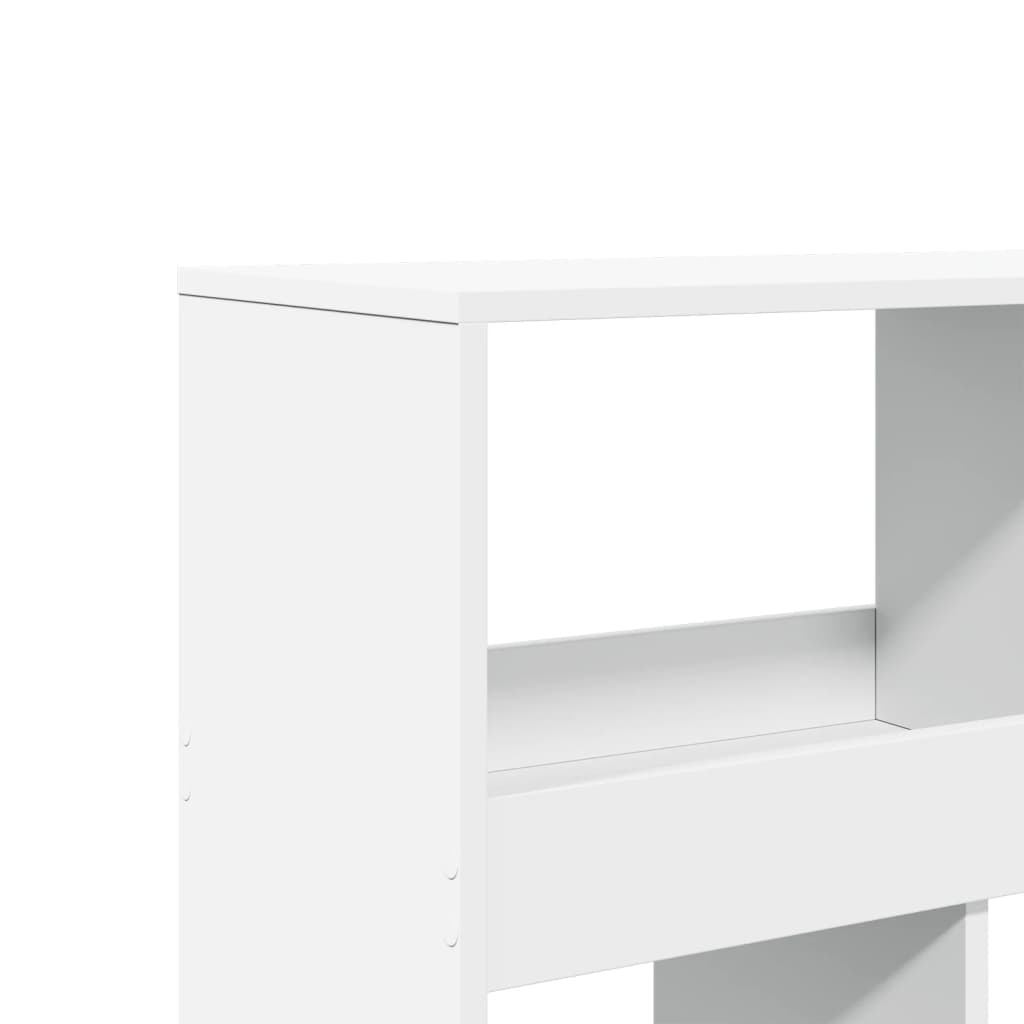 Bookcase White 100x33x187,5 cm Engineered Wood
