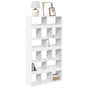 Bookcase White 100x33x187,5 cm Engineered Wood
