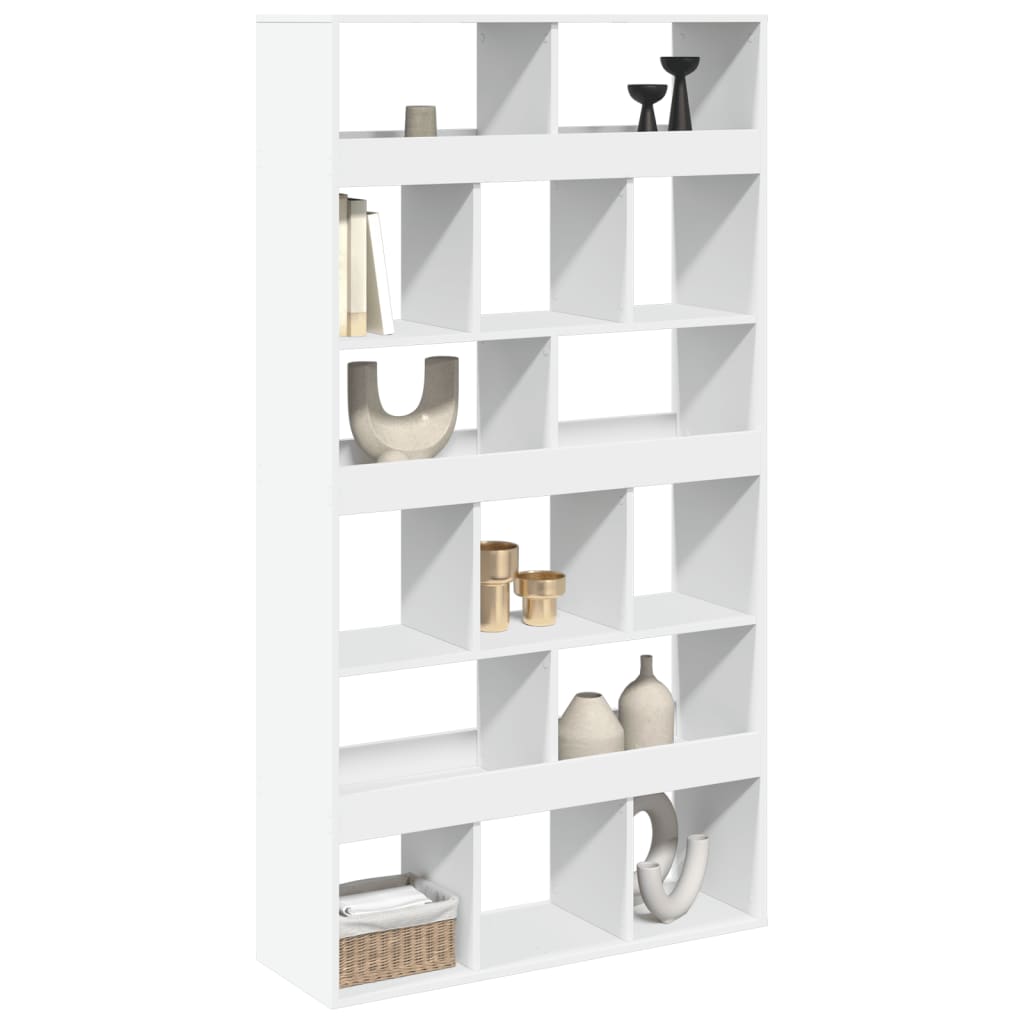 Room Divider White 100x33x187,5 cm Engineered Wood