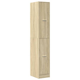 Apothecary Cabinet Sonoma Oak 30x41x174.5 cm Engineered Wood - Side View