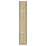 Apothecary Cabinet Sonoma Oak 30x41x174.5 cm Engineered Wood