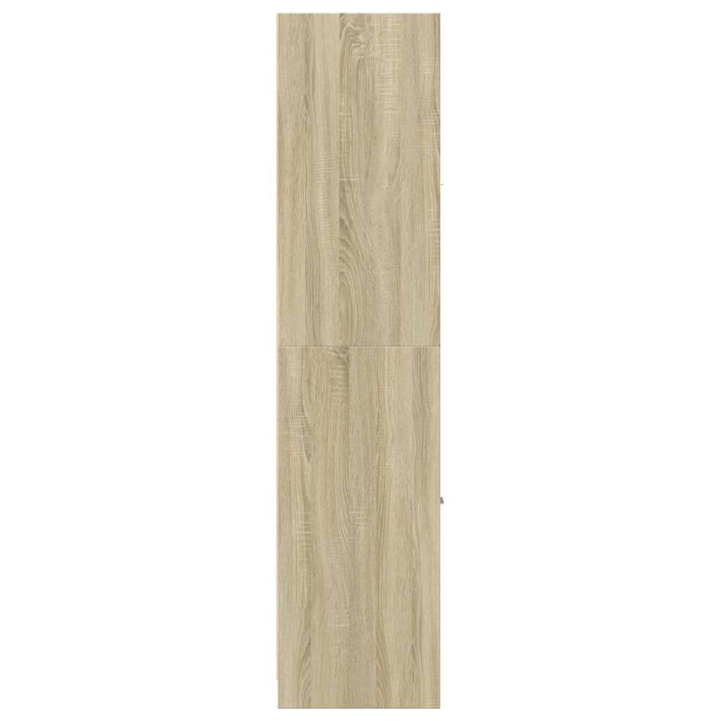 Apothecary Cabinet Sonoma Oak 30x41x174.5 cm Engineered Wood