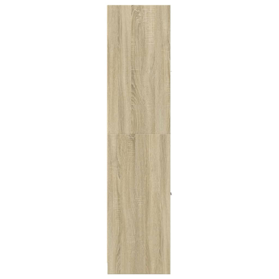 Apothecary Cabinet Sonoma Oak 30x41x174.5 cm Engineered Wood