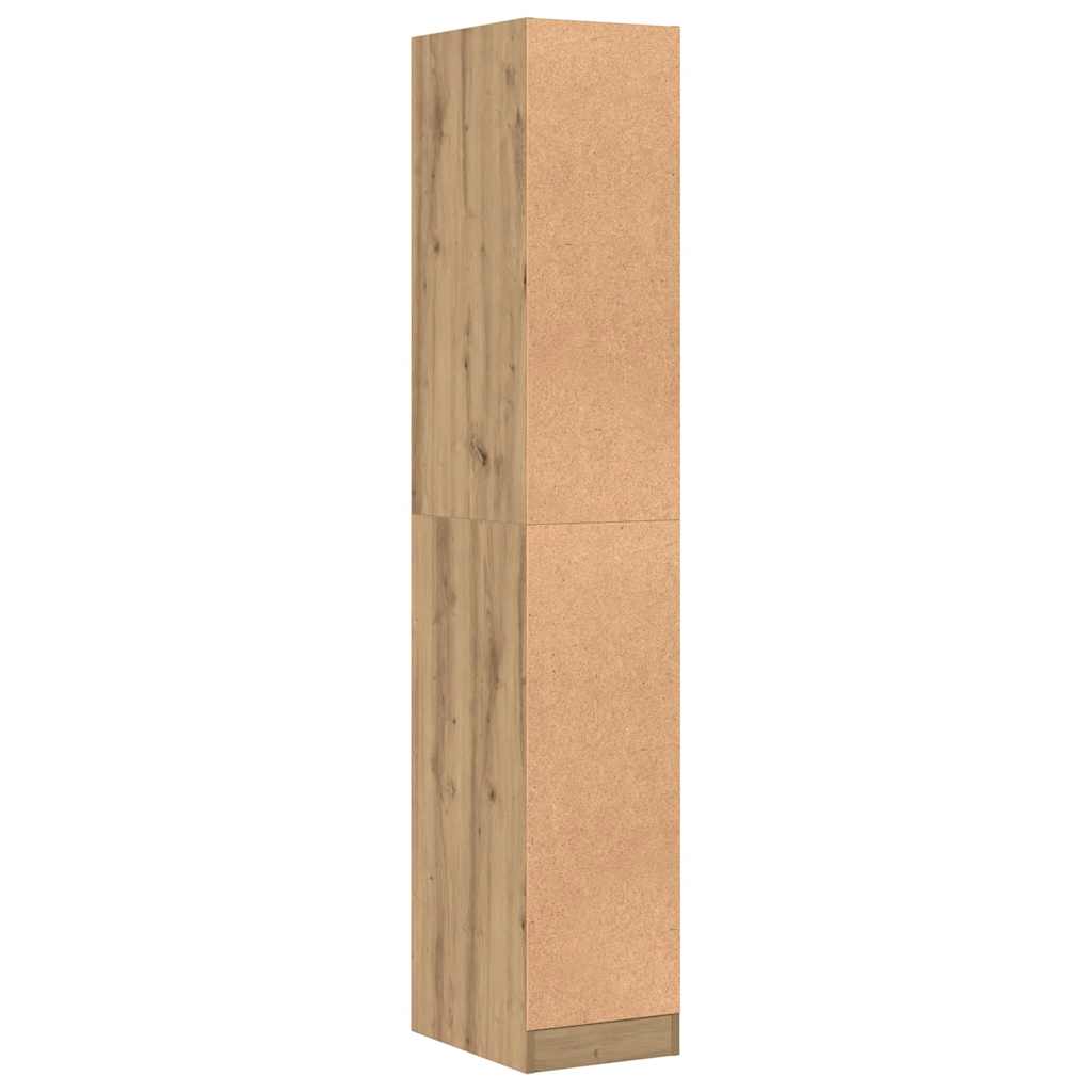 Apothecary Cabinet Artisian Oak 30x41x174.5 cm Engineered Wood
