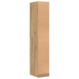 Apothecary Cabinet Artisian Oak 30x41x174.5 cm Engineered Wood - Close-Up Angle
