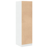 Apothecary Cabinet White 40x41x144.5 cm Engineered Wood - Rear View