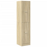 Apothecary Cabinet Sonoma Oak 40x41x174.5 cm Engineered Wood - Side View