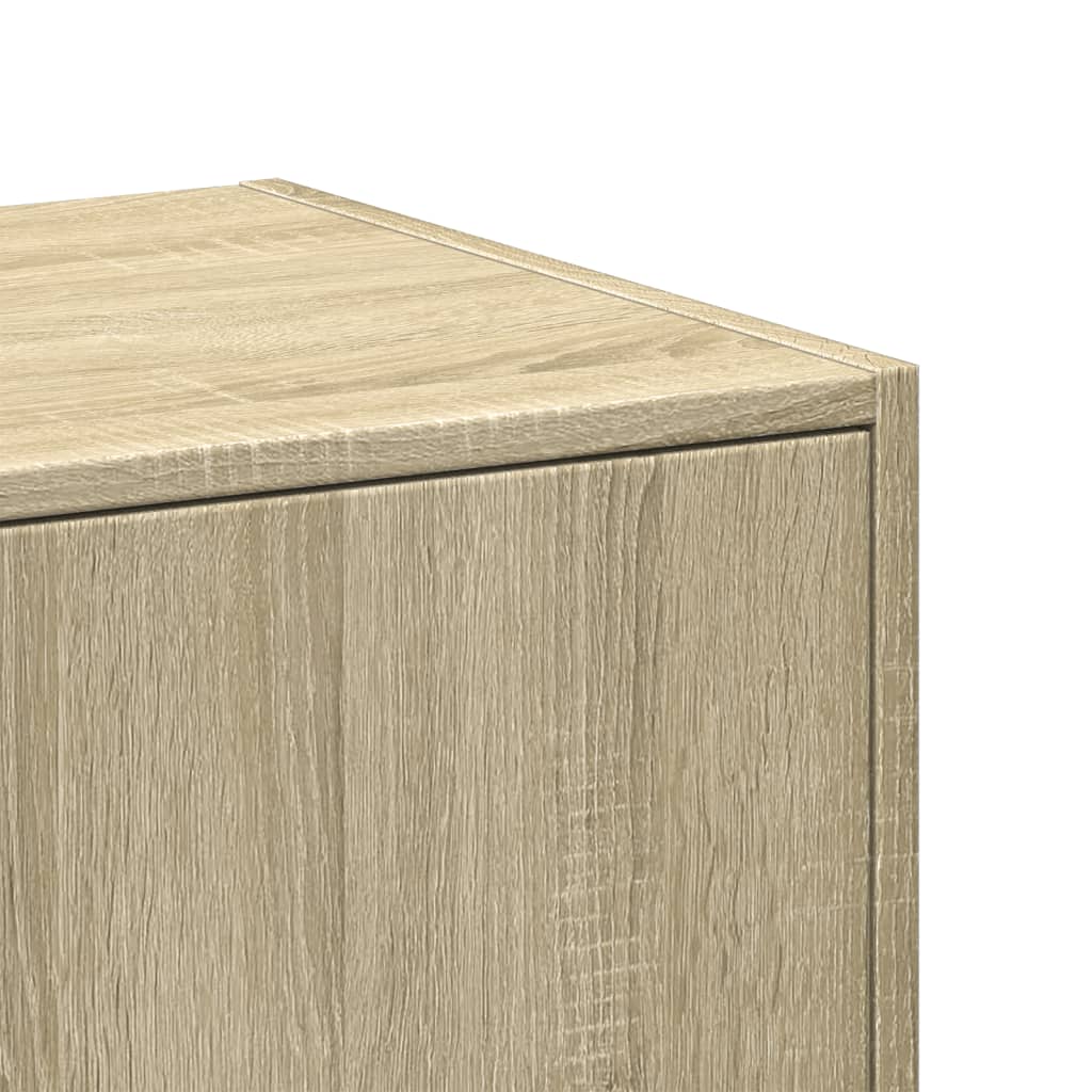 Apothecary Cabinet Sonoma Oak 40x41x174.5 cm Engineered Wood