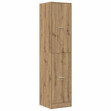Apothecary Cabinet Artisian Oak 40x41x174.5 cm Engineered Wood - Top-Down View