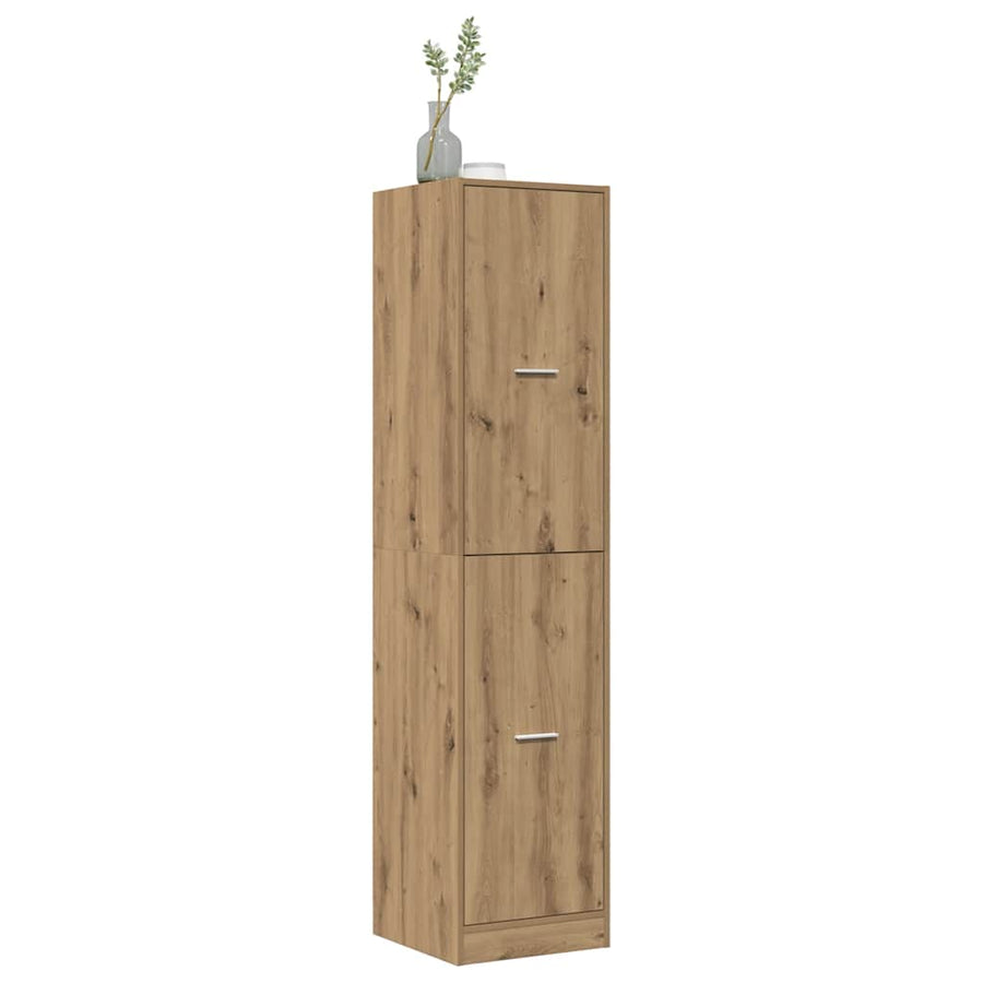 Apothecary Cabinet Artisian Oak 40x41x174.5 cm Engineered Wood