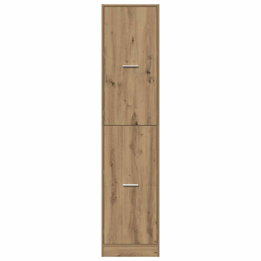 Apothecary Cabinet Artisian Oak 40x41x174.5 cm Engineered Wood