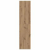 Apothecary Cabinet Artisian Oak 40x41x174.5 cm Engineered Wood - Low Angle
