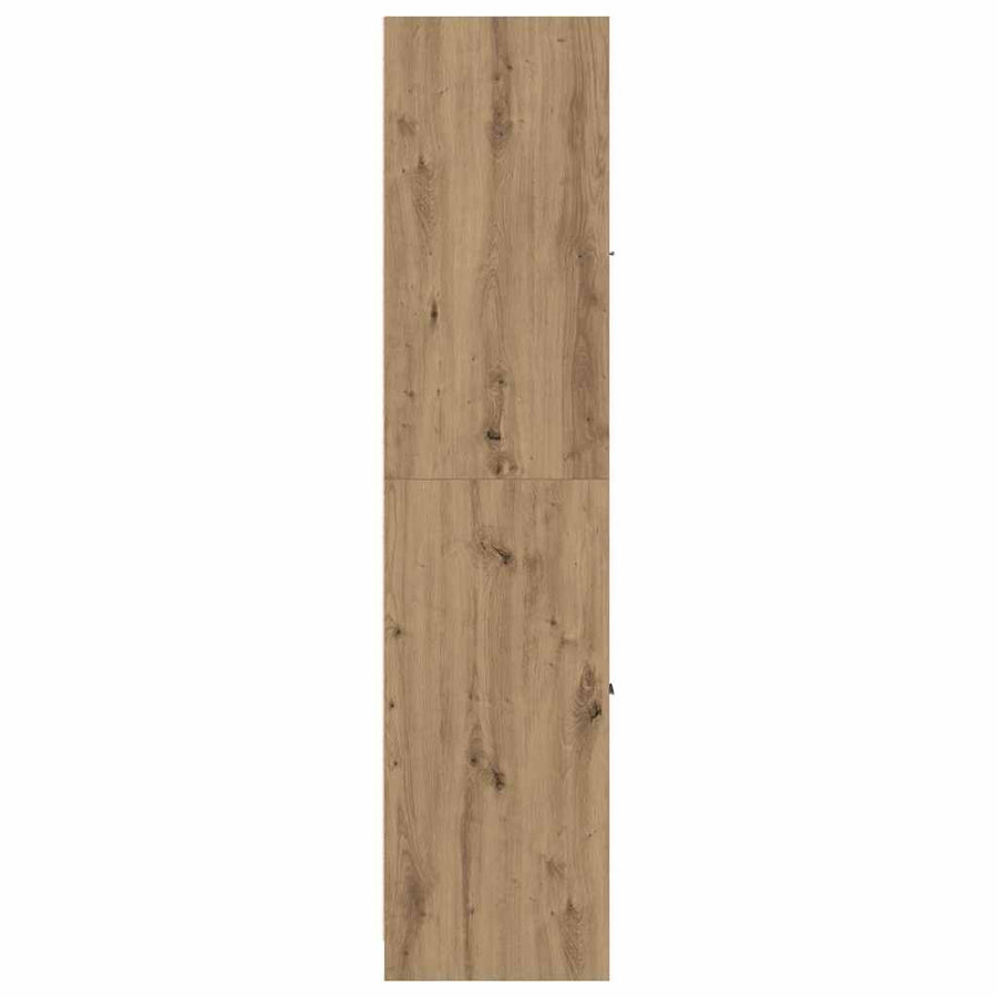 Apothecary Cabinet Artisian Oak 40x41x174.5 cm Engineered Wood