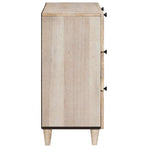 Sideboard 3 pcs 180 x 33.5 x 75 cm Solid mango wood White