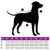 Dog Coat with Harness Waterproof Reflective Purple S - Extra Image