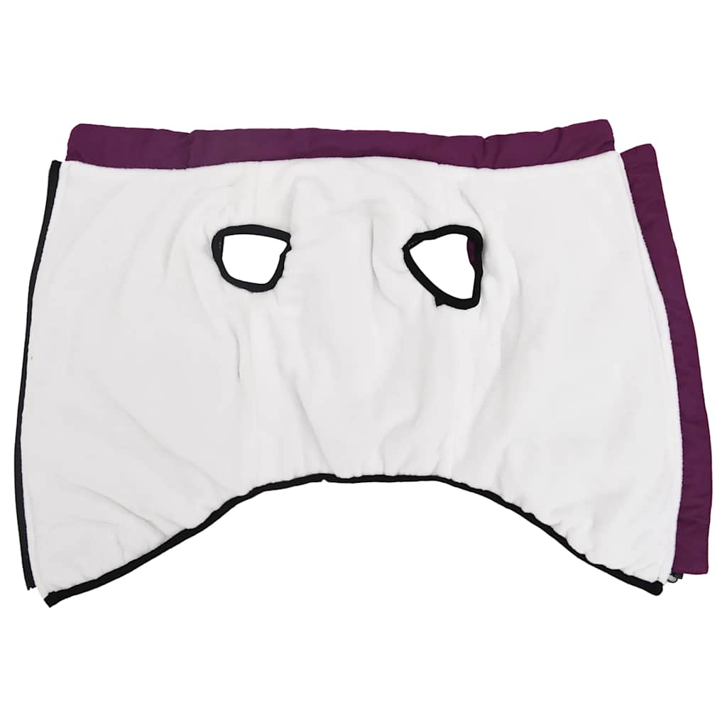 Dog Coat with Harness Waterproof Reflective Purple 3XL