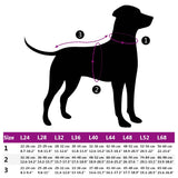 Dog Coat with Harness Waterproof Reflective Purple 3XL - Extra Image
