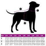 Dog Coat with Harness Waterproof Reflective Black L - Extra Image