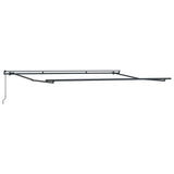 Manual Retractable Awning Brown 400x300 cm