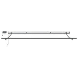 Manual Retractable Awning with LEDs Brown 400x300 cm - Extra Image