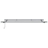 Manual Retractable Awning Anthracite and White 400x300 cm