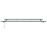Manual Retractable Awning Anthracite and White 500x300 cm