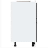 Sink Base Cabinet "Kalmar" Black 60x46x81,5 cm Engineered Wood