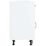 Kitchen Base Cabinet Kalmar White Engineered Wood