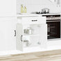 Kitchen Base Cabinet Kalmar White Engineered Wood