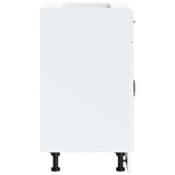 Kitchen Base Cabinet Kalmar White Engineered Wood