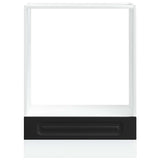Oven Cabinet "Kalmar" Black Engineered Wood