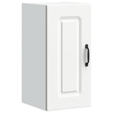 Kitchen Wall Cabinet Kalmar White Engineered Wood - Front View
